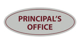 Signs ByLITA Oval Principal's Office Sign