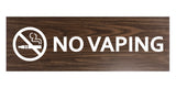 Signs ByLITA Basic No Vaping Sign