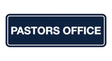 Signs ByLITA Standard Pastors Office Sign