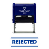 Rejected Self-Inking Office Rubber Stamp