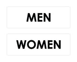 Signs ByLITA Basic Men Women Sign Set