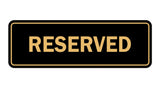 Signs ByLITA Standard Reserved Sign