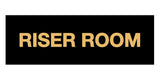 Signs ByLITA Basic Riser Room Sign