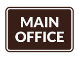 Signs ByLITA Classic Framed Main Office Sign