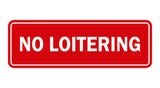Signs ByLITA Standard No Loitering Sign