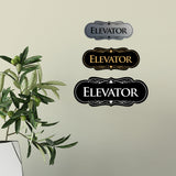 Signs ByLITA Designer Elevator Sign