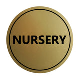Signs ByLITA Circle Nursery Sign
