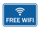 FREE WIFI AVAILABLE Wall / Door Sign