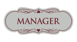 Signs ByLITA Designer Manager Sign