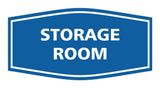 Blue Signs ByLITA Fancy Storage Room Sign