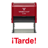 Tarde Spanish Teacher Self Inking Rubber Stamp