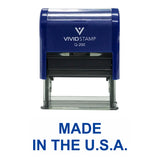 Made In The U.S.A. Self Inking Rubber Stamp