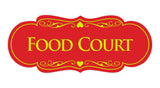 Signs ByLITA Designer Food Court Sign
