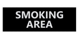 Signs ByLITA Basic Smoking Area