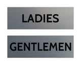 Signs ByLITA Basic Ladies and Gentlemen Sign Set