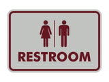 Signs ByLITA Classic All Gender Restroom Sign
