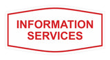 Signs ByLITA Fancy Information Services Sign