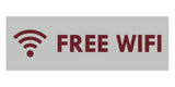 Signs ByLITA Basic Free Wifi Sign