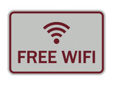 FREE WIFI AVAILABLE Wall / Door Sign