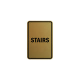 Signs ByLITA Portrait Round Stairs Sign
